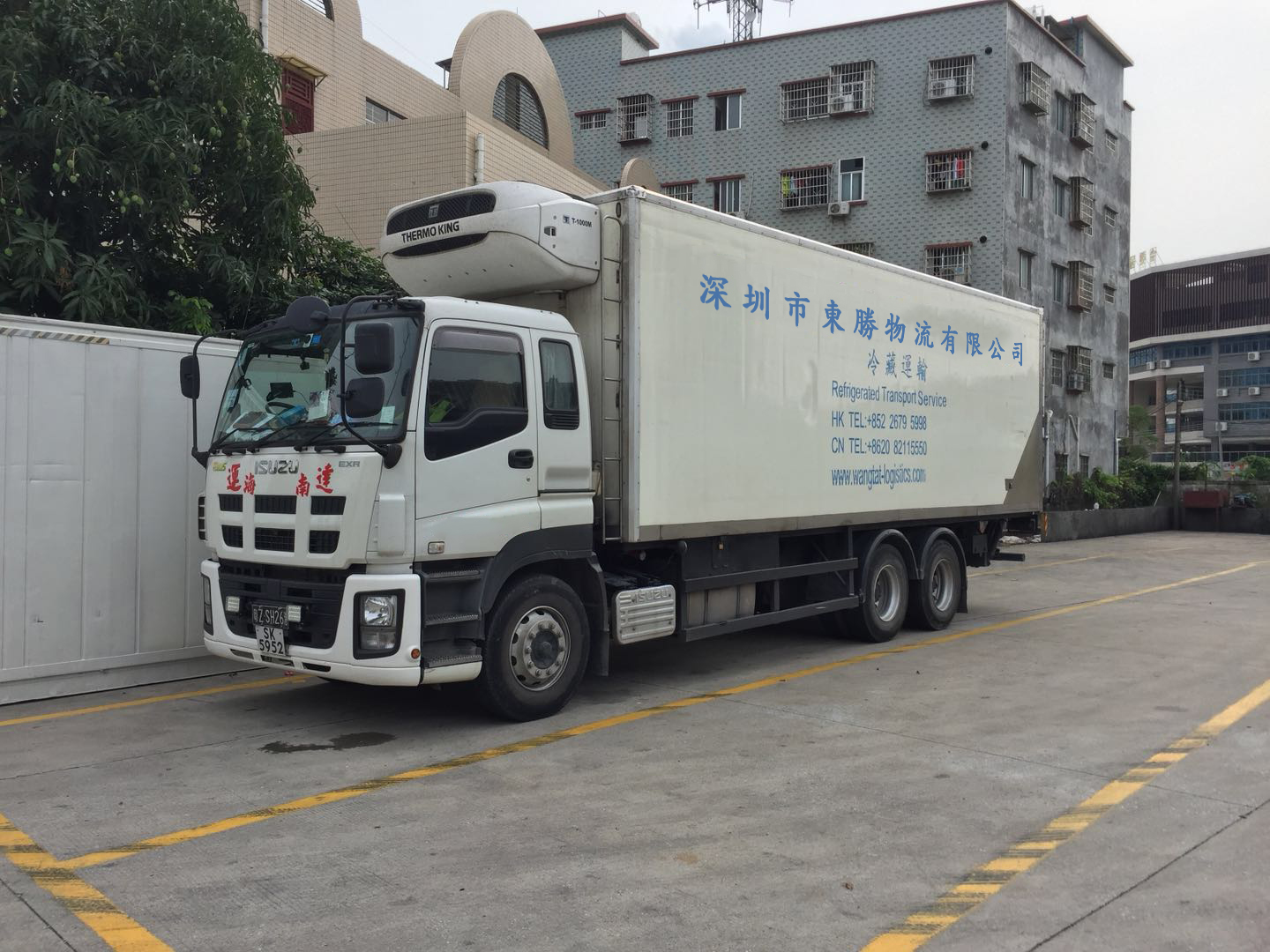 中港冷藏車，香港冷藏車，中港冷凍車，香港冷凍車，中港車行，東勝物流